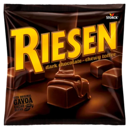 Riesen Dark Chocolate Chewy Toffee Bag